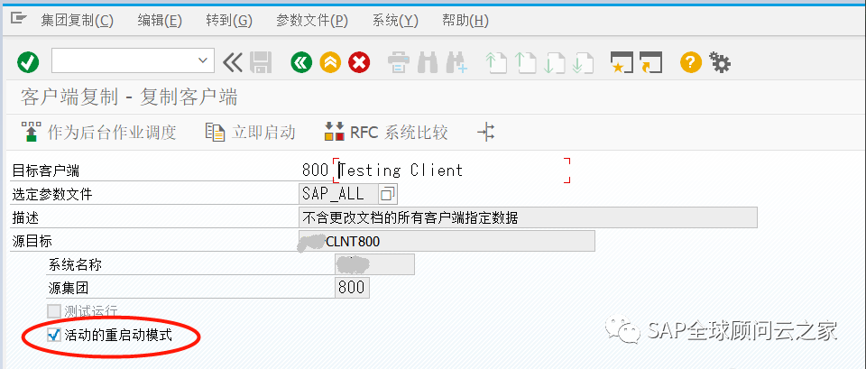 SAP S/4 Client Copy 数据同步_目标系统_02