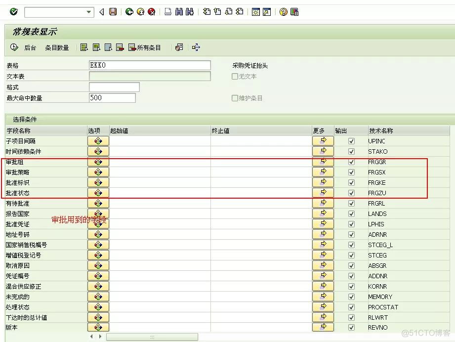 SAP采购审批策略_字段_02