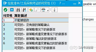 SAP 采购订单审批策略实例详解(一)_特征值_09