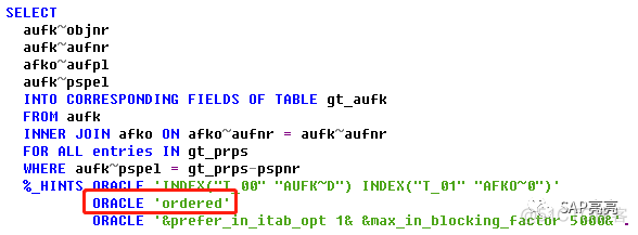 ABAP程序效率优化——一个简单的SQL竟然如此坑爹……_执行计划_05