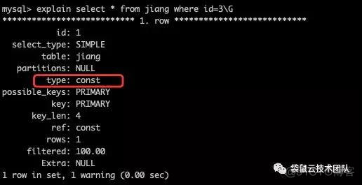 技本功丨请带上纸笔刷着看：解读MySQL执行计划的type列和extra列_主键_03