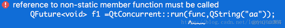 Qt QtConcurrent之 Run 函数用法_成员函数