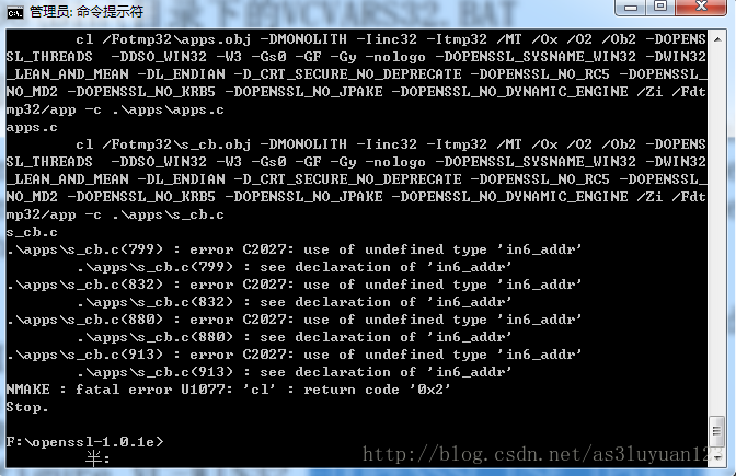 windows下vc6.0下的OpeSSL编译过程中的问题_perl_06