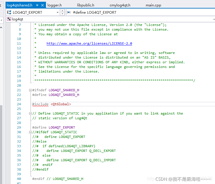 Log4Qt简易使用说明_apache_02