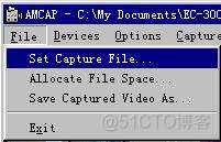 摄像头捕获视频流软件AMCAP使用教程（视频采集捕获处理媒体制作微型软件）_采集卡_02
