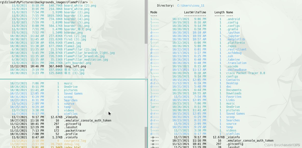 windows terminal shell_彩色背景图/不伤眼方案（opacity）_windows_03