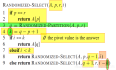 python_分治算法举例(在互不相同的数列中找到第i小的数)(随机化性能为线性性能)的算法_Randomized