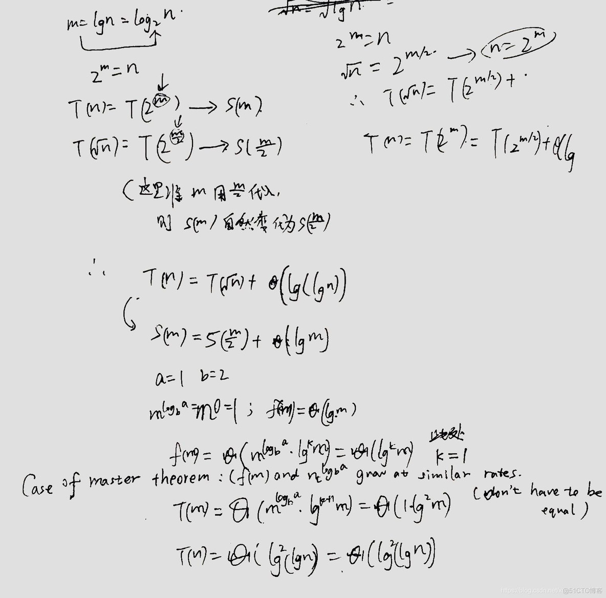 master method （主方法计算递归公式的T(n)）_正则化_31