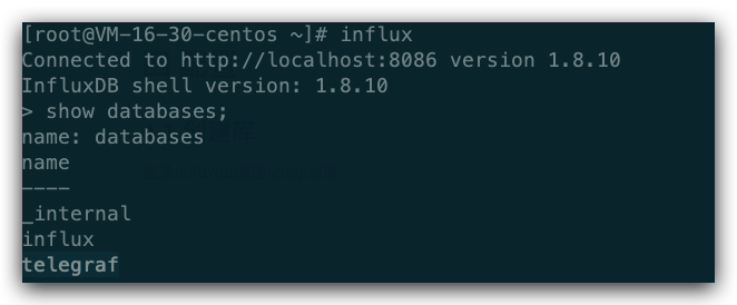 教你搭建一个Telegraf+Influxdb+Grafana 监控系统_数据库_09