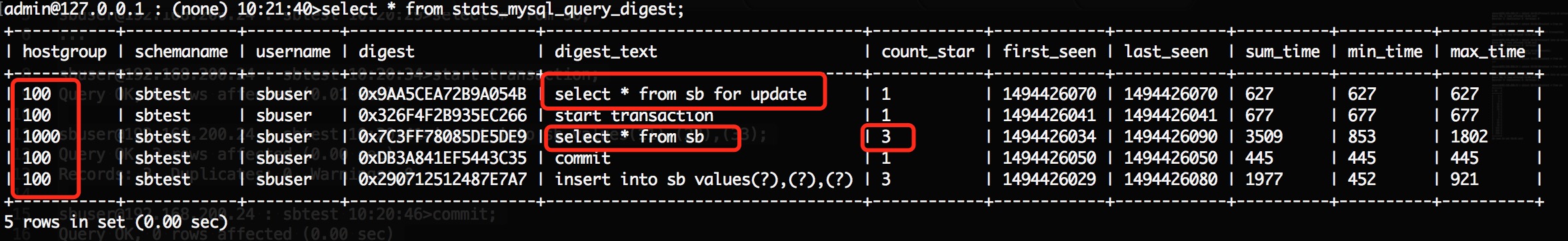 MySQL ProxySQL读写分离使用初探_ProxySQL_02