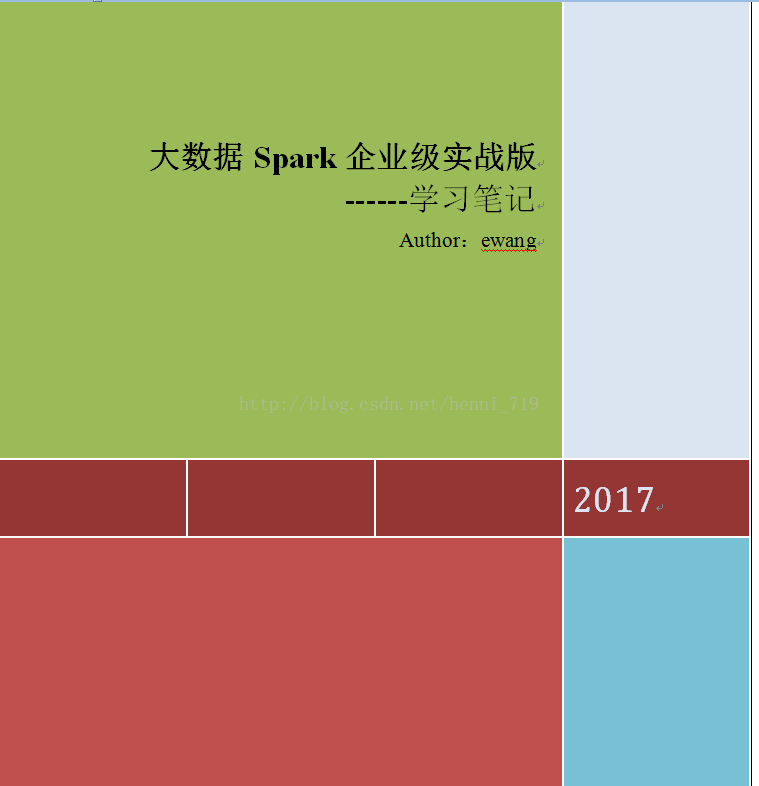 大数据Spark企业级实战版【学习笔记】--------开篇_spark