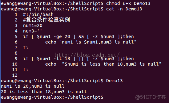 第3章 shell结构化命令------------(shell的数值比较、shell的字符串比较、shell的文件比较、shell的条件组合操作)_shell中数值比较_10