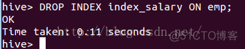 大数据学习笔记-------------------(27)_Hive删除索引_04