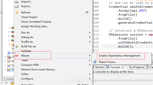 eclipse中运行maven项目_maven项目_02