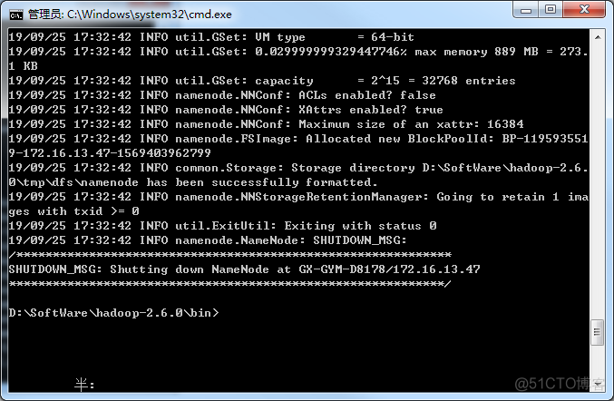 Windows 下部署 hadoop spark环境_hdfs_14