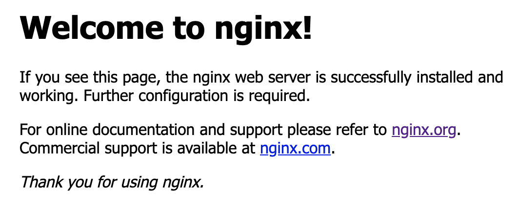 Настройка nginx mac os