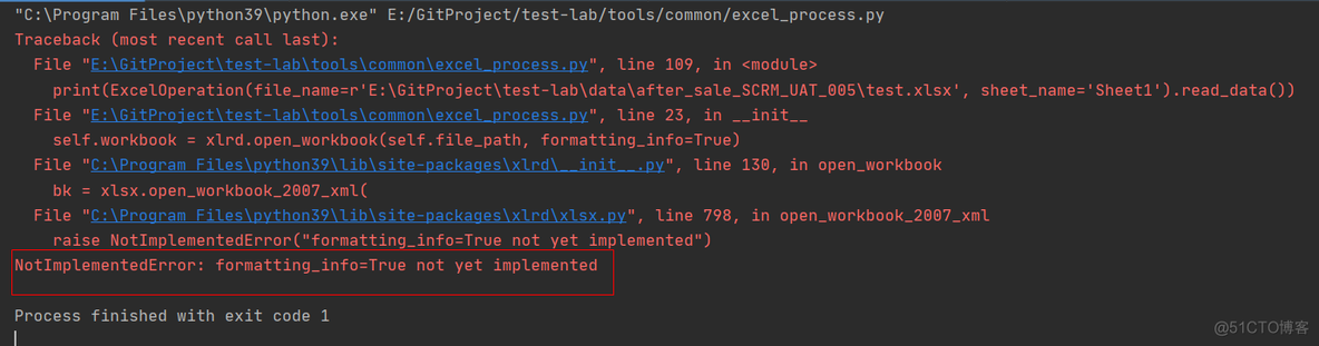 python第三方库xlrd不支持读取.xlsx格式的Excel文件的问题详解_python_06