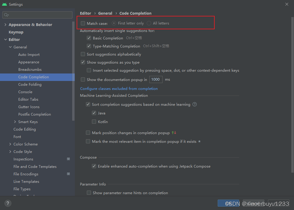 Android Studio 初始化第一次使用设置_大小写