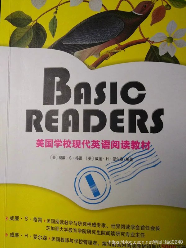 BASIC READERS 1_读书笔记