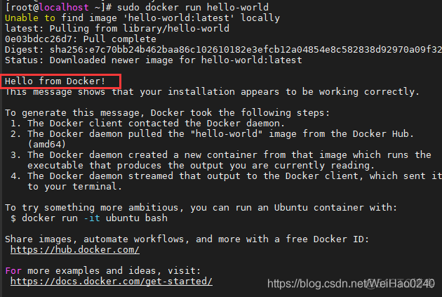CentOS7安装Docker最新版本_docker_09