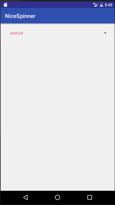 【Android -- 开源库】NiceSpinner 的基本使用_xml