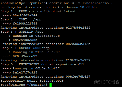 ASP.NET Core开发-Docker部署运行_microsoft_04