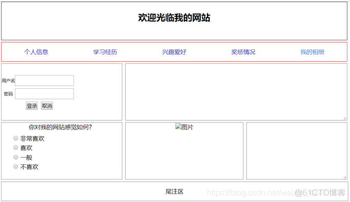 Html/CSS开发基础(CSS布局练习)_css布局_03