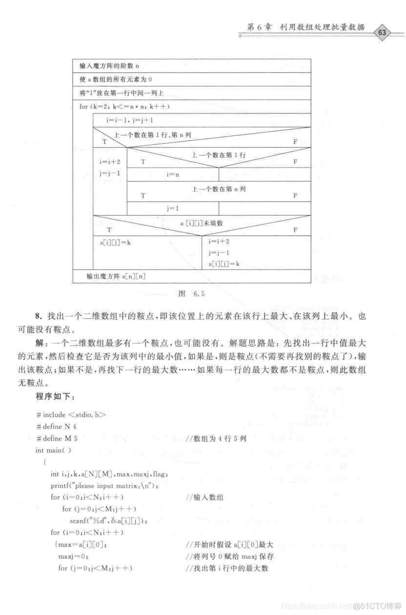 C程序设计（第五版）谭浩强第六章课后答案_C程序设计_11