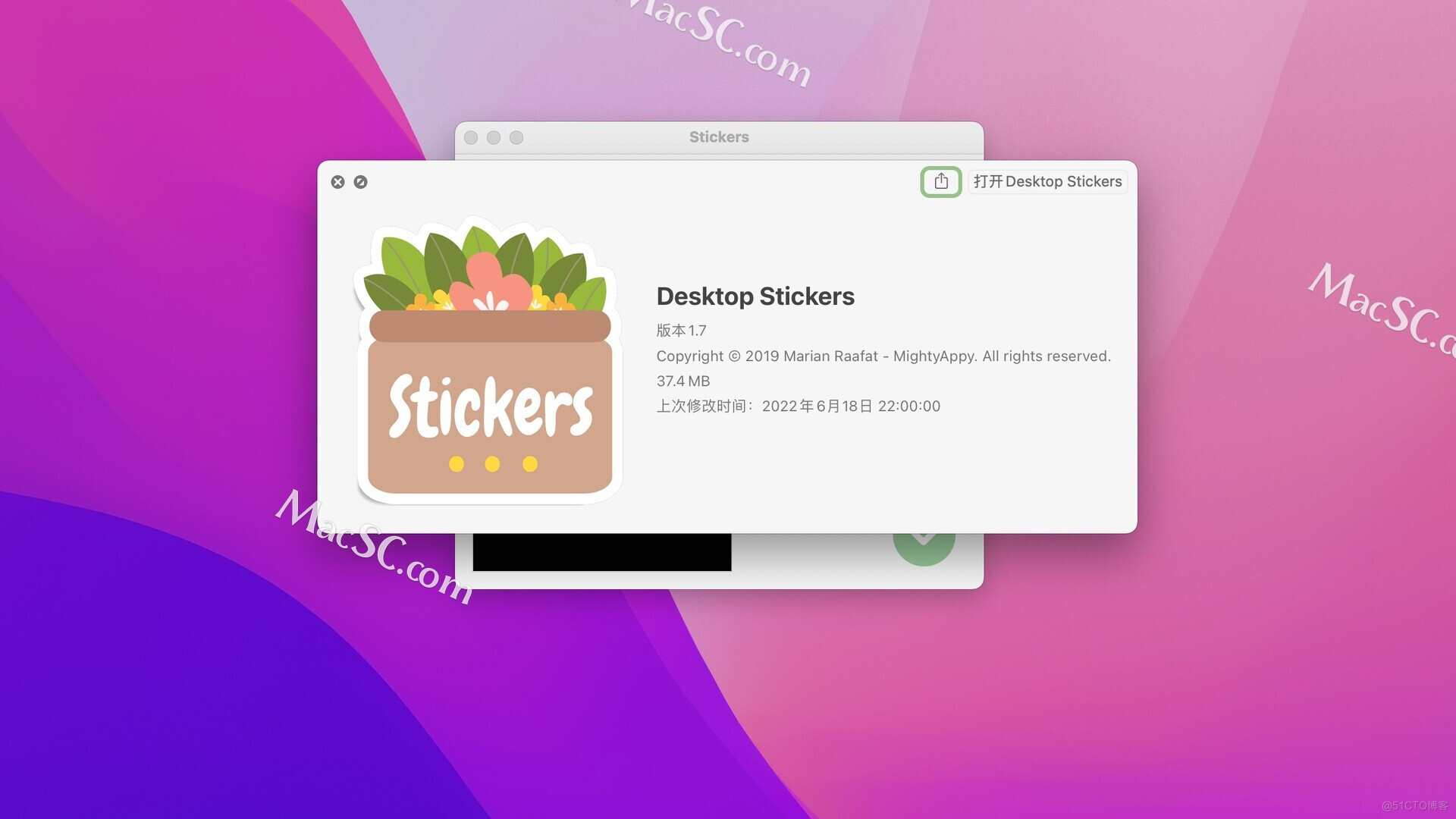 Desktop Stickers for Mac(桌面贴纸)_desktop