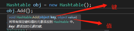 c# - Hashtable_赋值