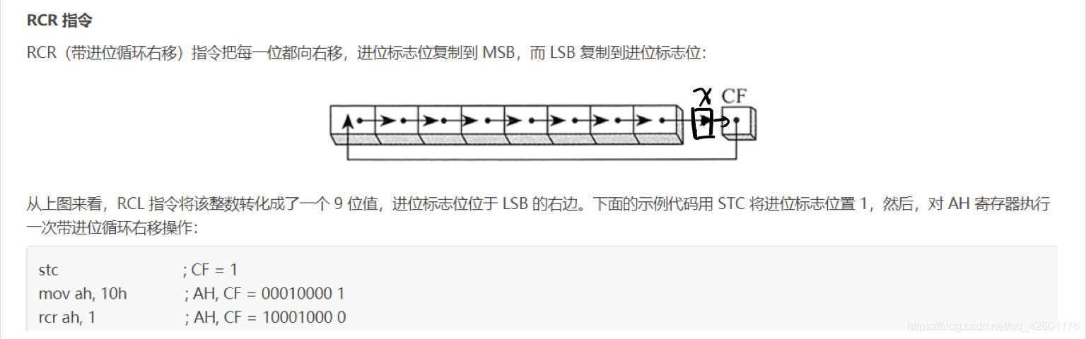 微机原理——移位指令_程序人生_05