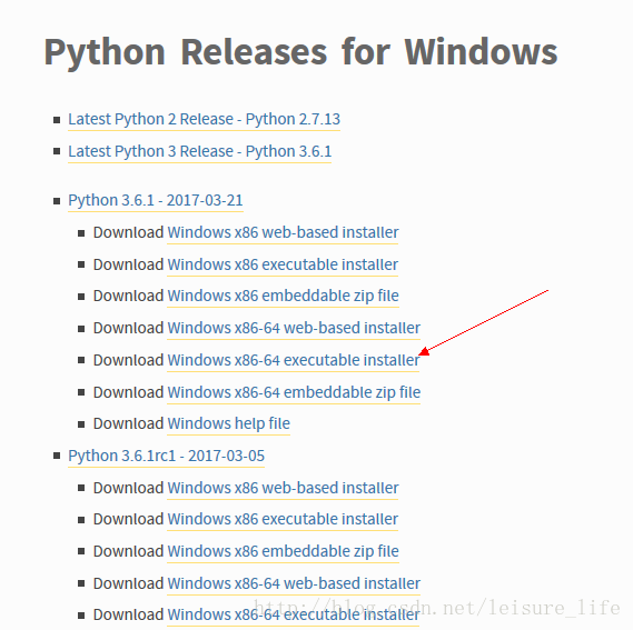 Python3.6.1下载与安装_download_03