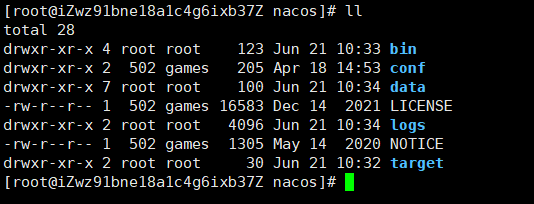 Linux环境下安装nacos_nacos_02