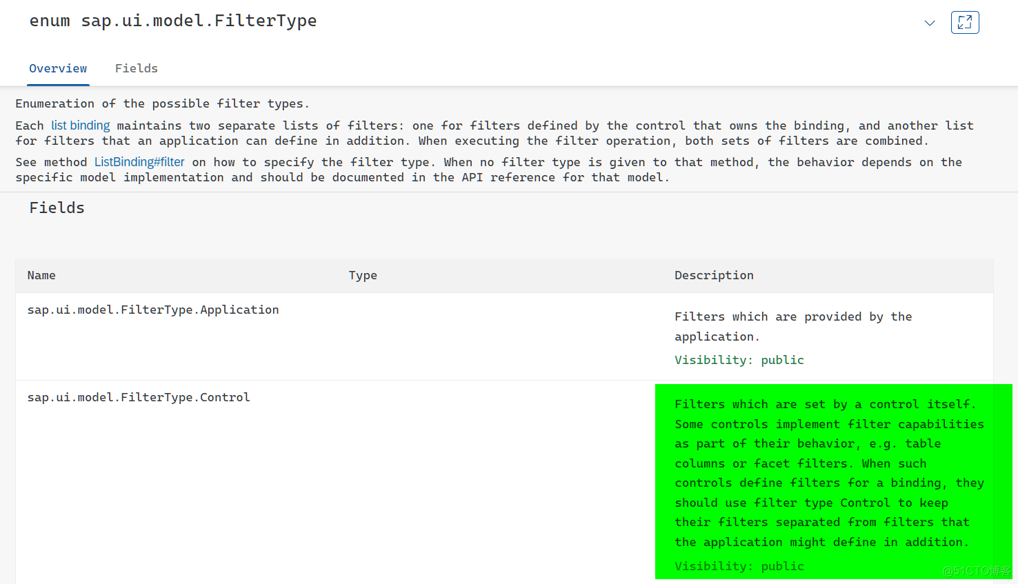 ODataListBinding.filter 方法里 FilterType.Application 和 FilterType.Control 的区别_SAP UI5_05