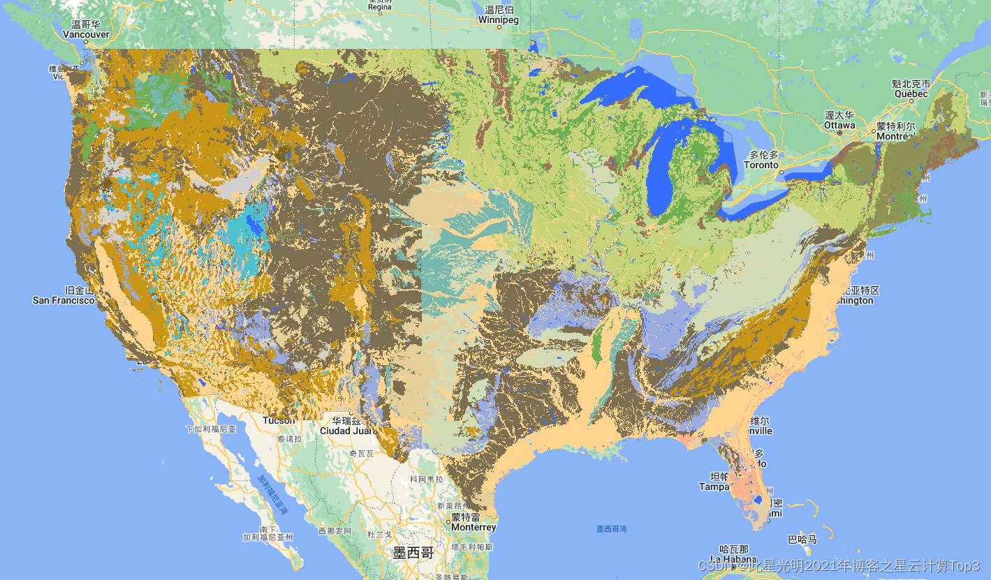 Google Earth Engine（GEE）——美国本土岩性数据集_数据集