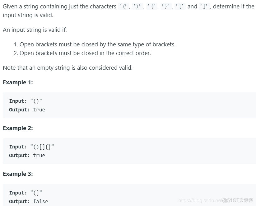 20. Valid Parentheses【有效括号】_i++