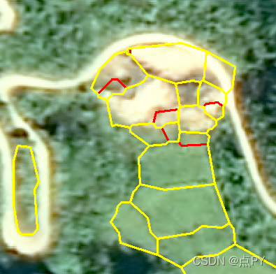 arcgis之合并碎小图斑到相邻大块图斑_软件操作_04