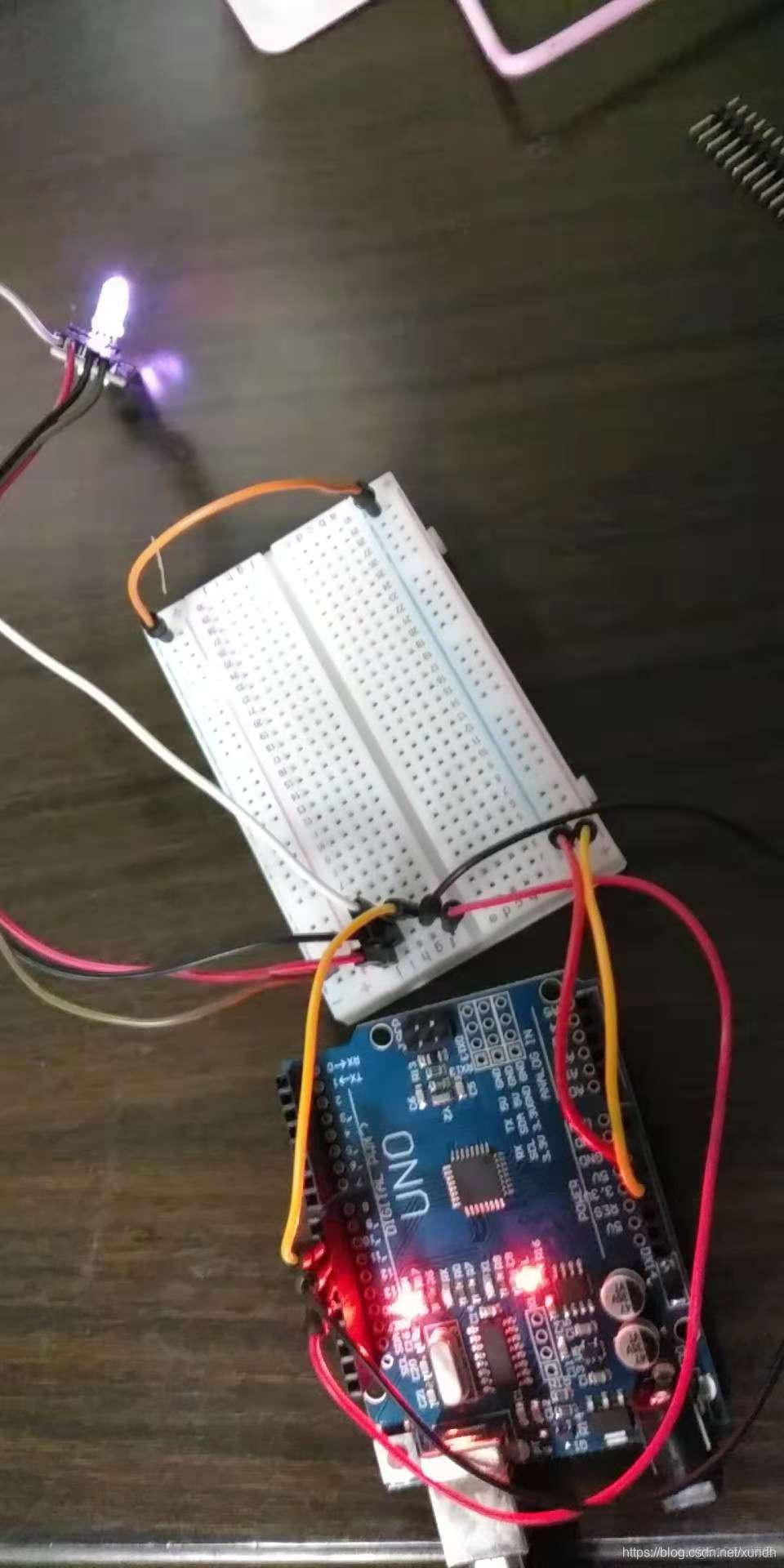 Arduino 入门学习笔记2 三色LED实验_j_02