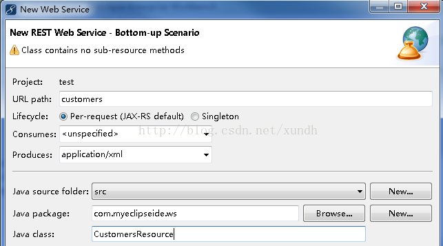 MyEclipse rest webservice 使用_web services_08