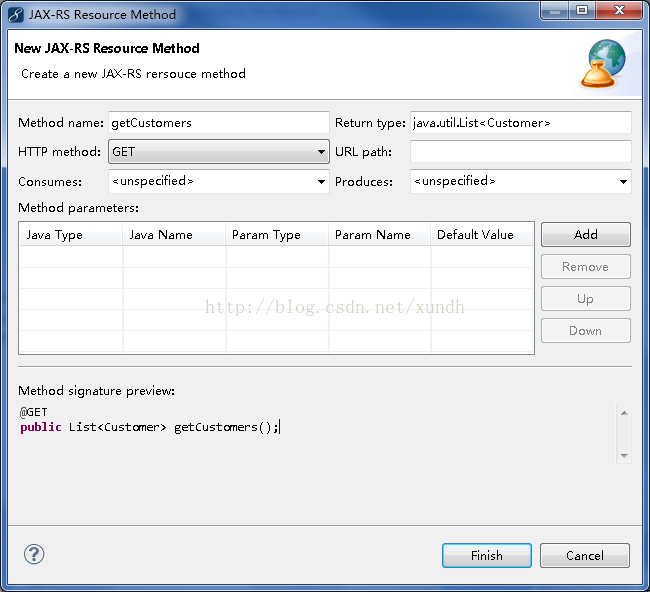 MyEclipse rest webservice 使用_rest_09