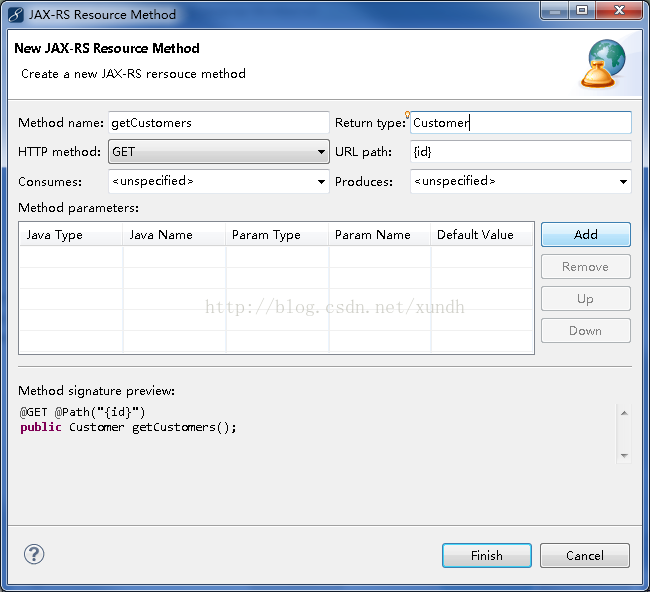 MyEclipse rest webservice 使用_xml_10