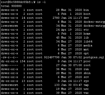 Docker备份迁移PostgreSQL数据_数据库服务器