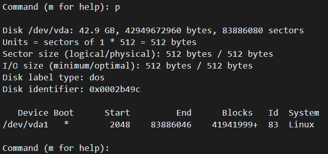 Linux常用磁盘管理命令详解_分区表_12