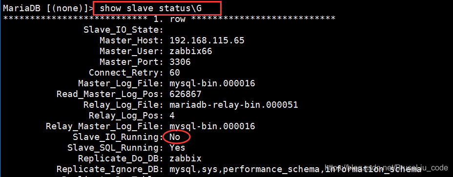 MySQL数据同步，出现Slave_SQL_Running：no和slave_io_running：no问题的解决方法_mysql_03