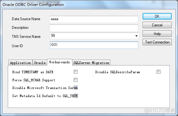 如何添加ORACLE 的  ODBC_d3_03