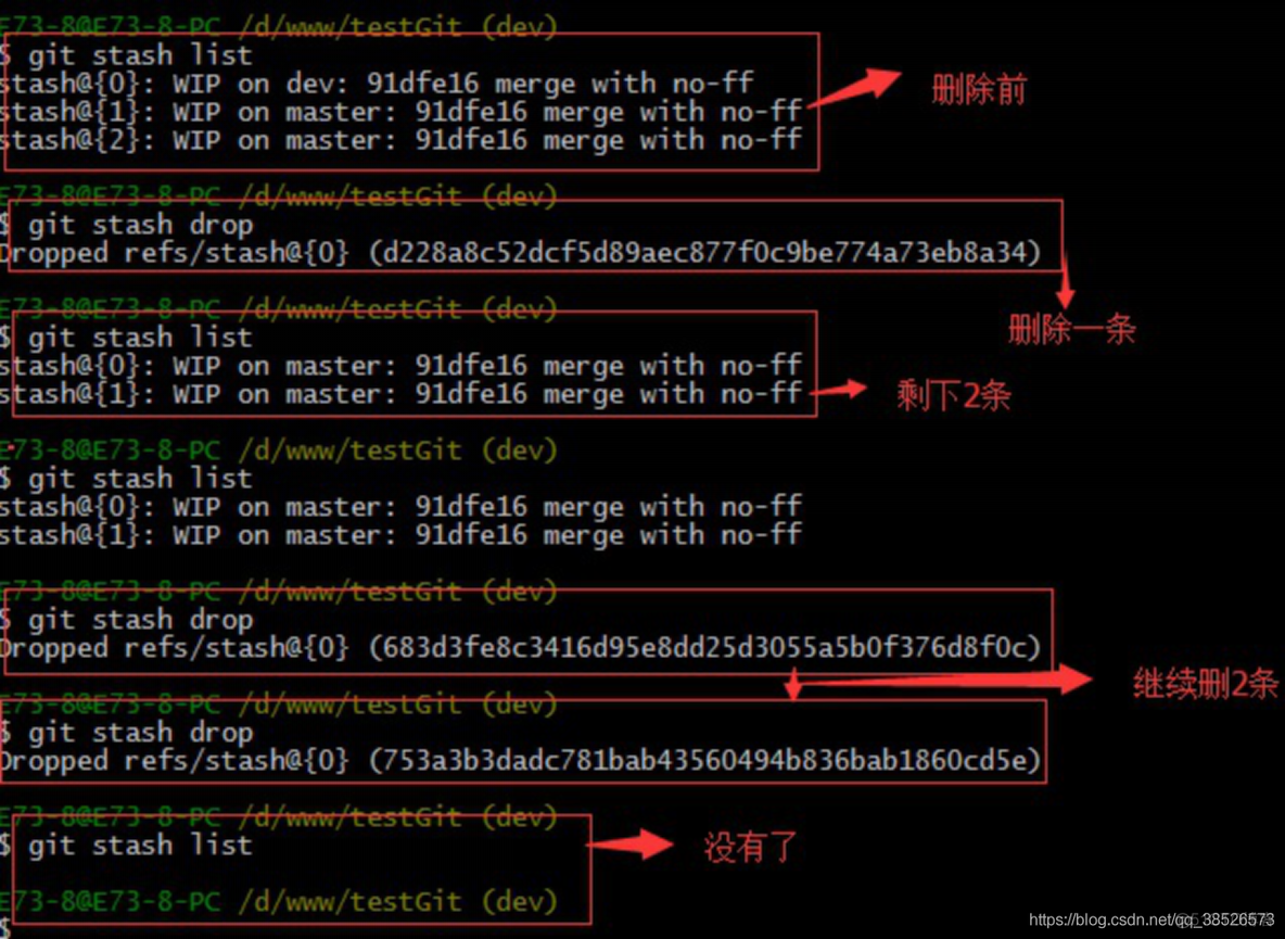 Git教程5(bug分支和多人协作及标签管理)_git_07