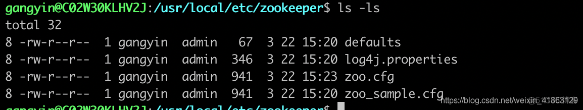 ZooKeeper学习 一:安装_配置信息_03