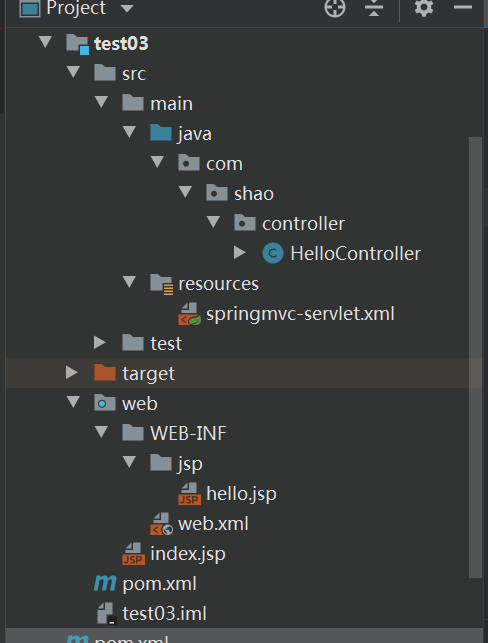 SpringMVC注解搭配环境_xml