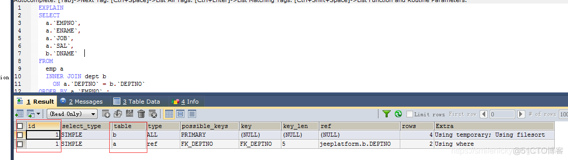 MySQL系列之STRAIGHT JOIN用法简介_mysql