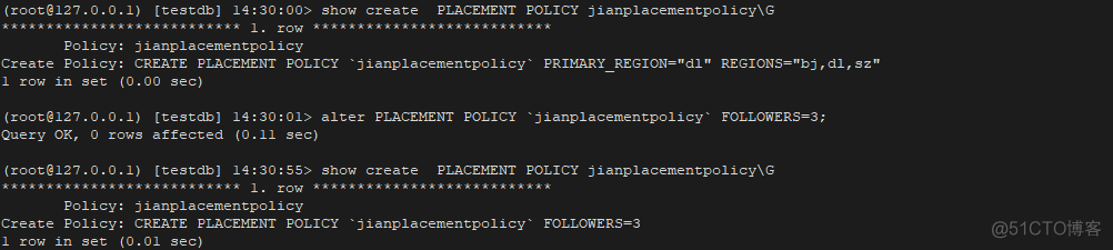 TiDB 6.0 Placement Rules In SQL 使用实践_数据库_05